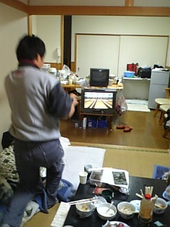 Wii・左手ボーリング