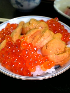 ウニいくら丼